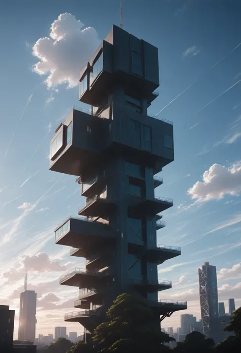 Brutalist Luxury Towers (Buildings) (Illustrious) (AD)