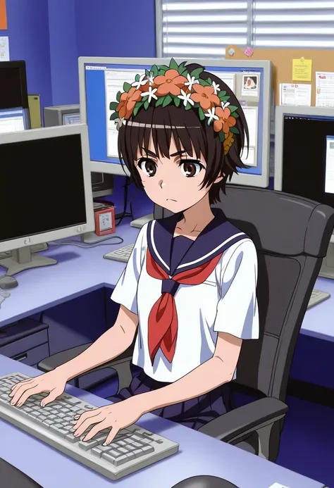 初春飾利 Uiharu Kazari とある科学の超電磁砲 Toaru Kagaku no Railgun