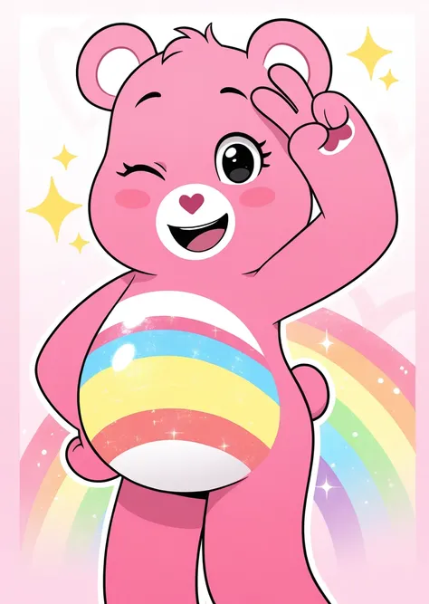 cheer bear (care bears unlock the magic)