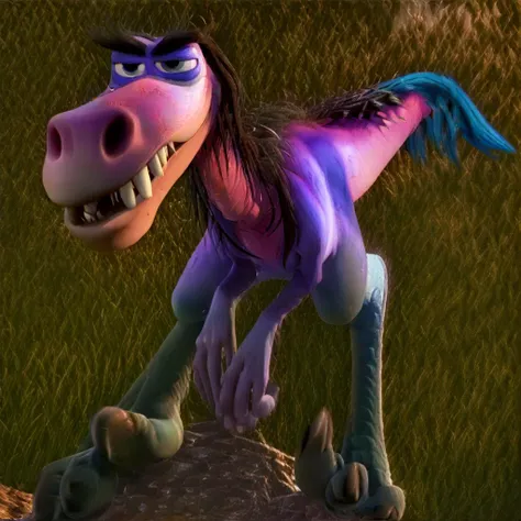 buddha the velociraptor from the good dinosaur.