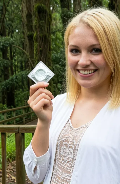 Presenting Condom Wrapper - Safety First