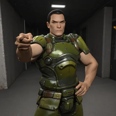Doom 3 - Doom marine (protagonist)