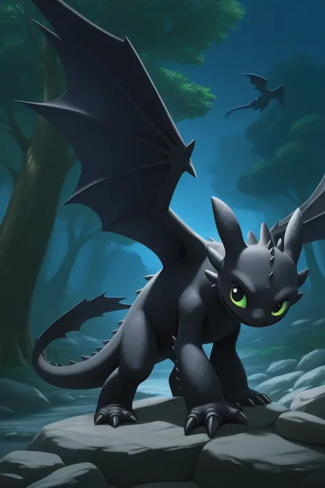 How to train your dragon Toothless