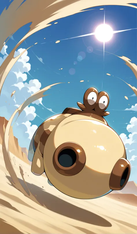 Pokémon Nr.: #449 "Hippopotas" Illustrious