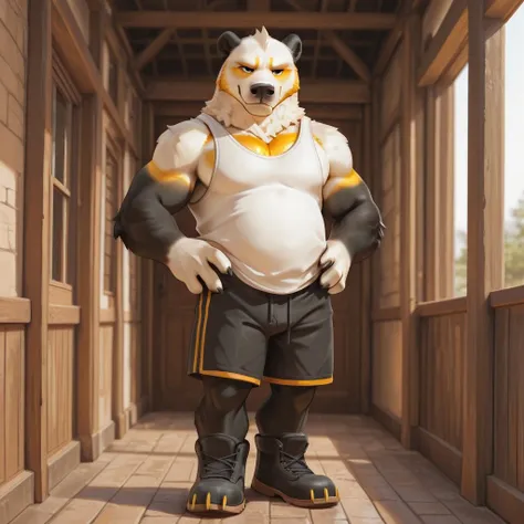 Not Existing Fursona - Kuma Goodeburn (BY AI)