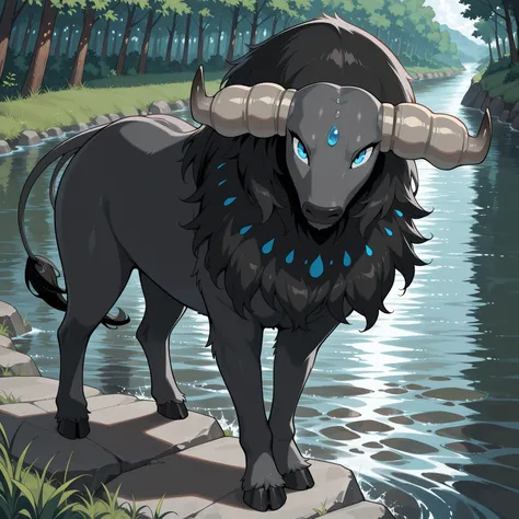Paldean Tauros - Aqua Breed (Pokemon) [Illustrious]