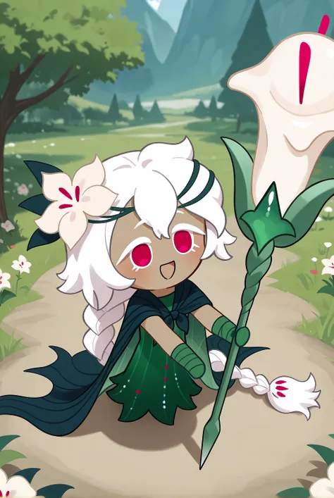 White Lily Cookie | Cookie Run: Kingdom | IllustriousXL