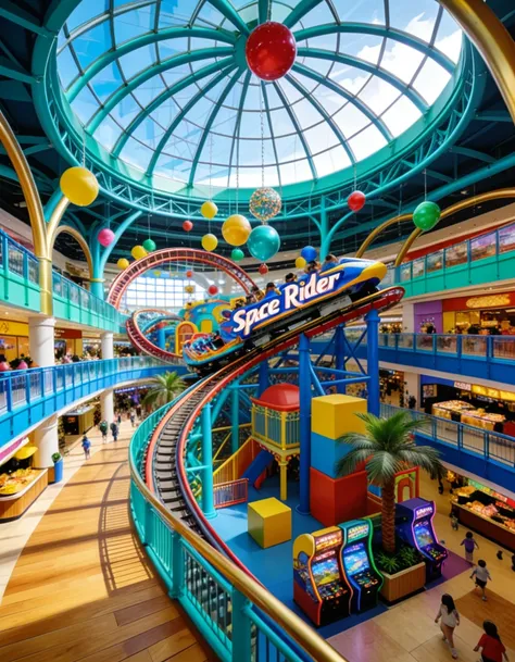 amusement park indoor