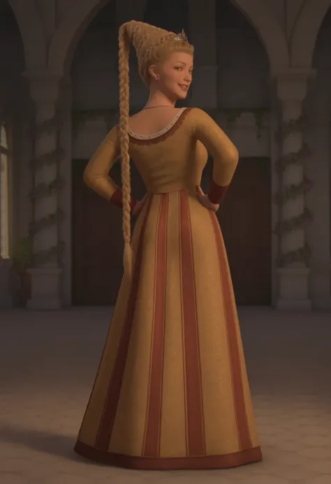 COMMISSION-Rapunzel-Shrek the Third-IL
