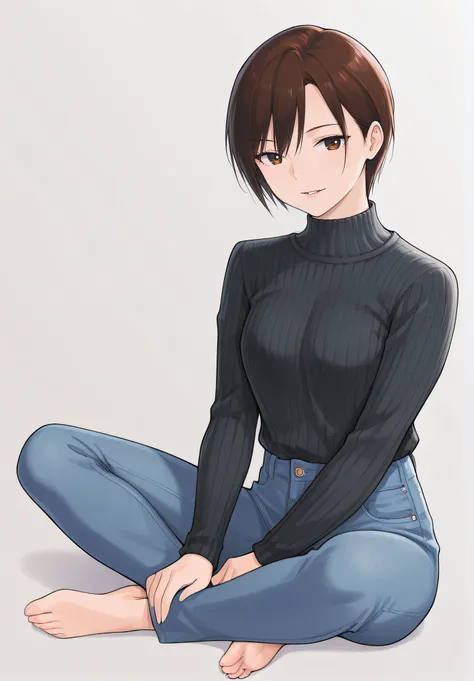 Short-haired lady (Hashi)