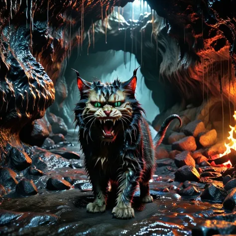 SDXL Scary Cat LoRA