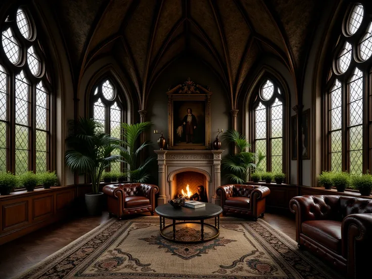 Gothic Victorian Interior