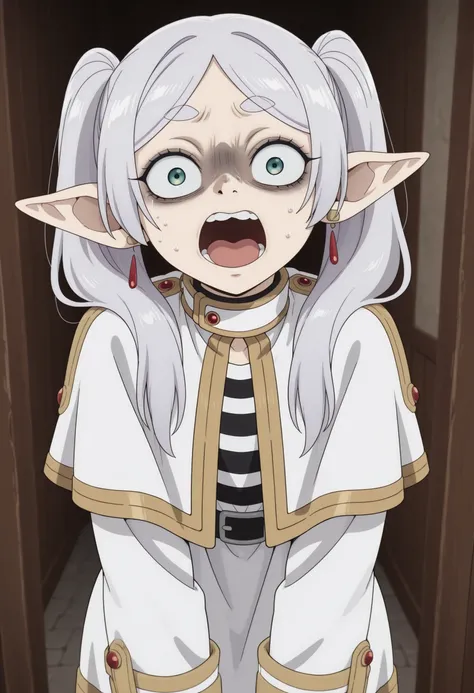 Scared expression