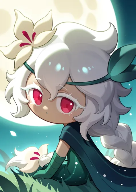 White lily cookie (cookie run)