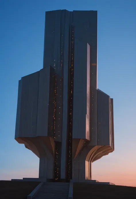 Brutalist Mounuments (Buildings) (Illustrious) (AD)