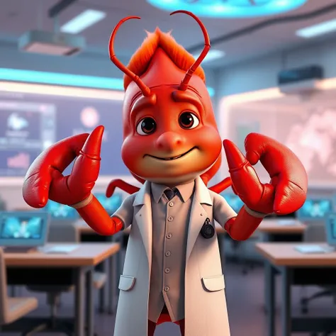 OCM Lobster 3D Cinematic