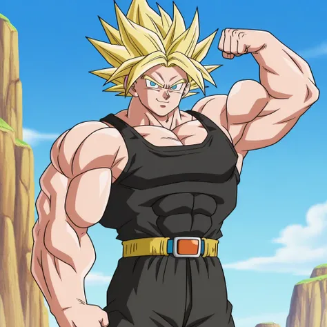 Super Saiyan Third Grade Future Trunks (Tanktop)