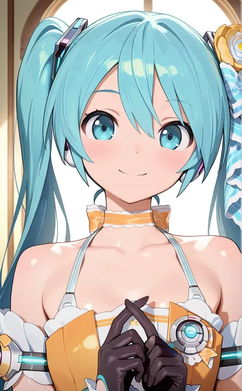 初音未来 [橙心公主] 服装-博歌乐（Hatsune Miku [orange princess] uniform-Vocaloid）