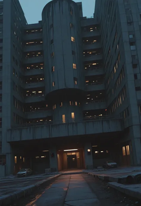 Decaying Brutalism (Buildings) (Illustrious) (AD)