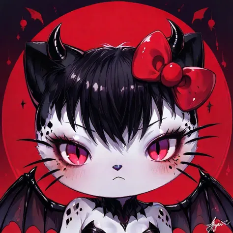 Pearly Dark kitty style