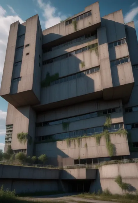 Decaying Brutalism (Buildings) (SDXL) (AD)