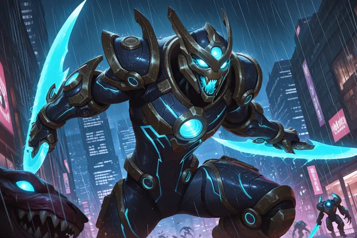 Smite x League of Legends (Splash Art) Style Lora (Illustrious)