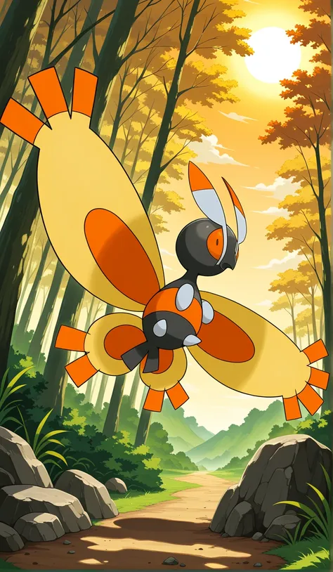 Pokémon Nr.: #414 "Mothim" Illustrious