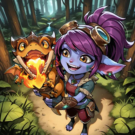 Dragon Trainer Tristana - League of Legends 龍使いトリスターナ