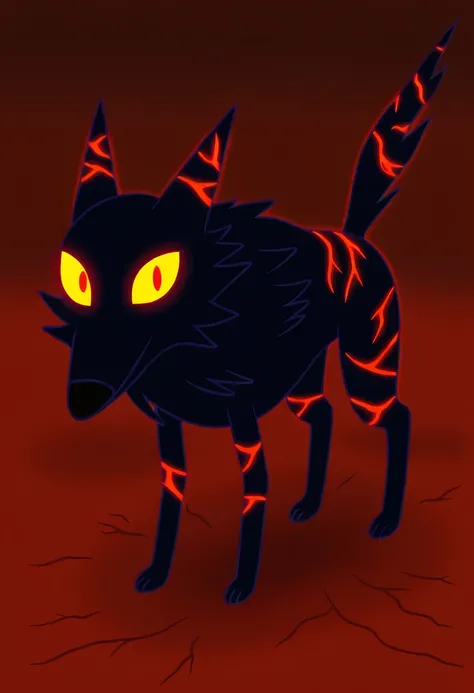 Adventure time - Fire wolf