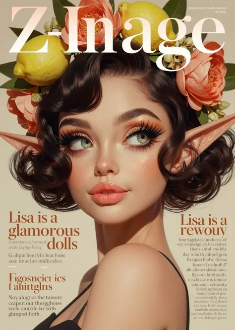 Lisa is a glamorous doll (Z Image-2026)