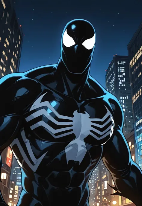 "Symbiote" Spider-Man "1994" Black Suit (Spider-Man The Animated Series) [Illustrious/Pony]
