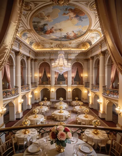 Opulent grand ballroom interior pony