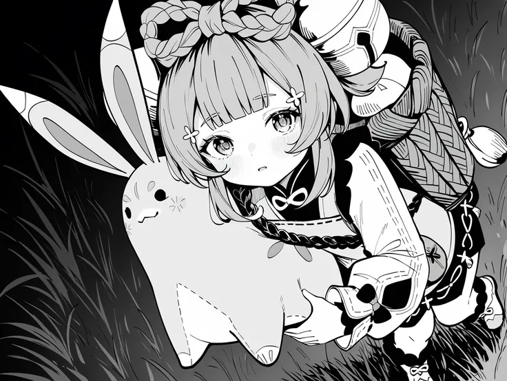 Black and white art style-(Illustrious)