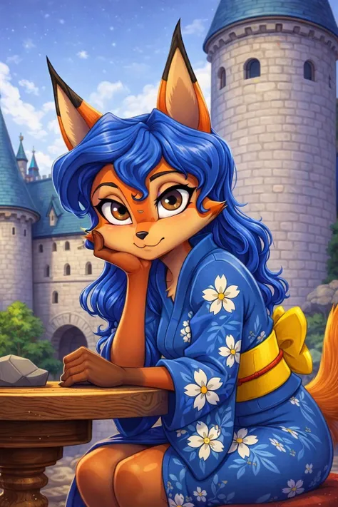 Carmelita Fox - David Lillie artist style