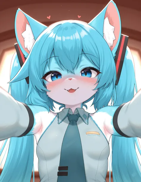 🎵 Miku Furry (Hatsune Miku) | Illustrious XL / NoobAI (Horokusa)