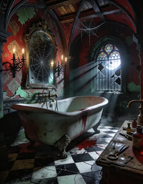 grand Gothic bathroom