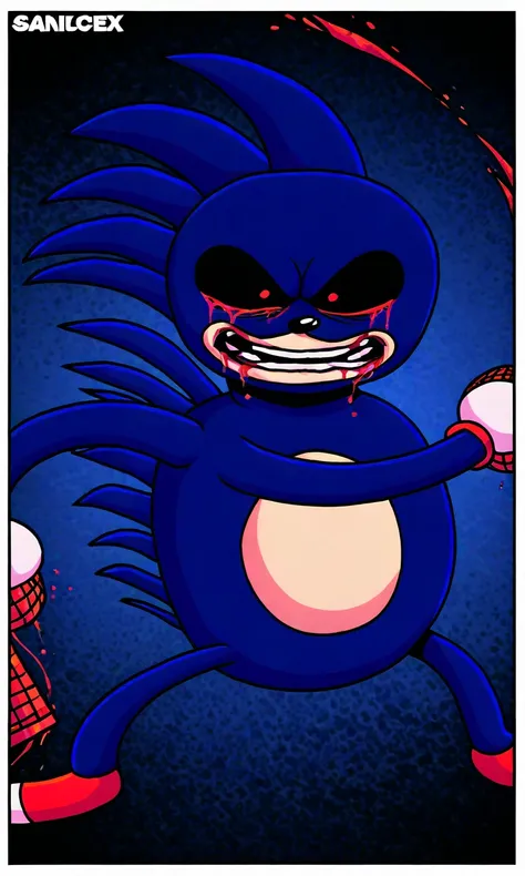 Sanic.exe (Sonic.exe/Friday Night Funkin/FNF Vs Sonic.exe)