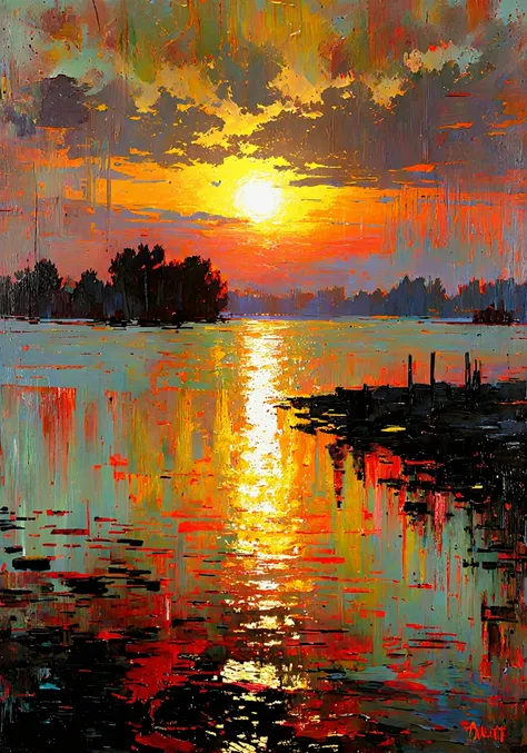 Palette Knife Painting