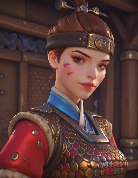 Turtle Ship D.Va skin (Illustrious & Pony)