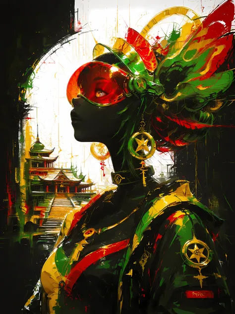 🔴🟢🟡⚫ African Paint 🔴🟢🟡⚫ Lora