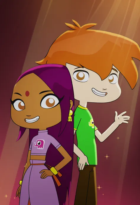 [Commission] - Sally Bollywood & Doowee McAdam - Sally Bollywood: Super Detective