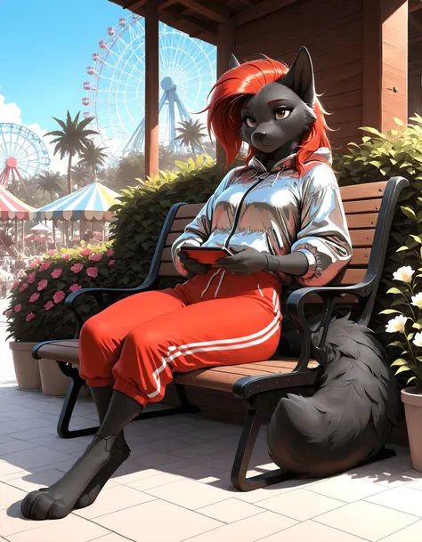 OC Character LoRA- Foxy, My Furry Style Anthro Popstar Avatar