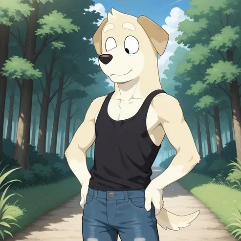 Surfer Guy (Bluey) (Illustrious)