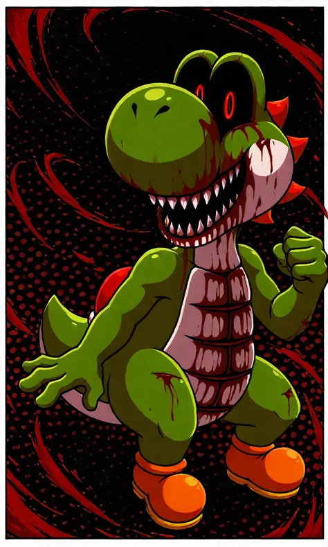 Yoshi.exe (Friday night Funkin/FNF Mario's Madness)