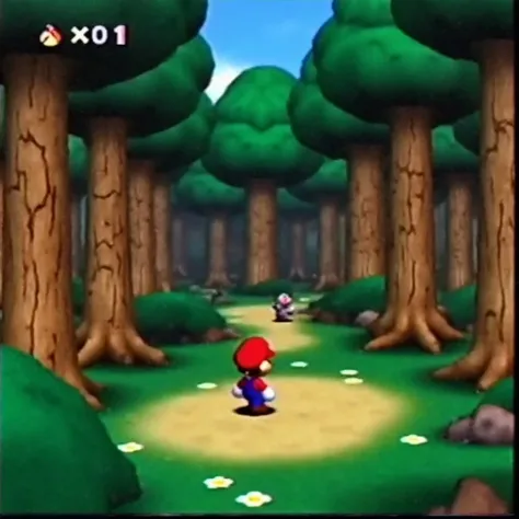 RIP Weights Series - Super Mario 64 Beta Prototype Art Style (1995 Build)
