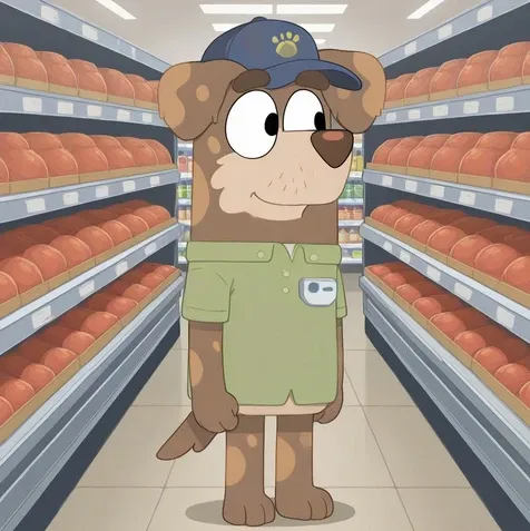The Postie/Docket Boy (Bluey) (Illustrious)