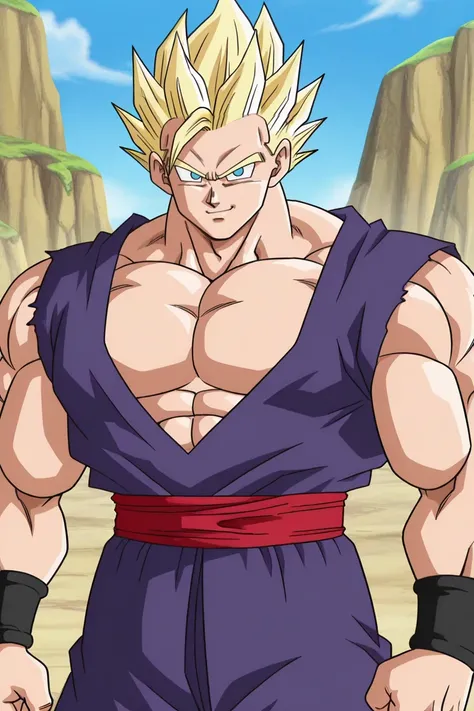 Super Saiyan Third Grade Gohan (DBS Super Hero)