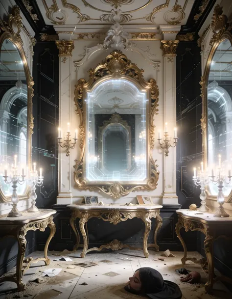 ultra-detailed rococo sanctuary pony