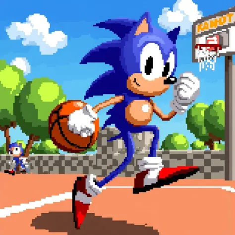 RIP Weights Series - Sonic 1 Sprite