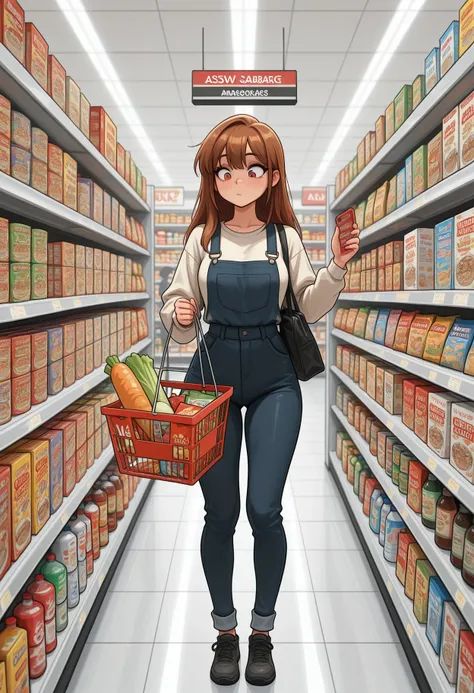 Supermarket shopping